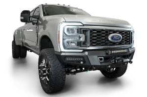 Ford F250 Super Duty Bumper - Front - Addictive Desert Designs - Phantom Winch Front Bumper - Hammer Black - `23-`27 Ford F250 Super Duty Bumper - Front - Addictive Desert Designs - Phantom Winch Front Bumper - Hammer Black - `23-`27